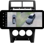 Магнитола для Lada Priora 2013-2018 (рамка тип 3) - Teyes LUX ONE 360 монитор 12.3" 2K QLED на Android 10, Быстрая, CarPlay, 4G SIM-слот, 4 камеры в комплекте