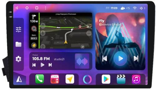 Магнитола для SsangYong Actyon 1 2005-2010, Kyron, Actyon Sports 2006-2016 - FarCar BM158M-2K монитор 9.5" 2K QLED на Android 14, TS10, 4+32Гб, CarPlay, 4G SIM-слот