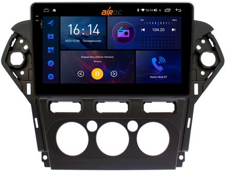 Магнитола для Ford Mondeo 4 2010-2015 (для любых комплектаций) - AIROC 2K RI-1713 Android 12, QLed+2K, ТОП процессор, 8/128Гб, CarPlay, SIM-слот