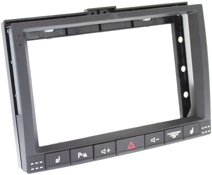 Магнитола для Volkswagen Touareg 1 2002-2010 (рамка с кнопками) - FarCar BM9-7081F2 монитор 9.5" QLED на Android 14, TS10, 4+32Гб, CarPlay, 4G SIM-слот