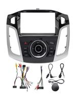 Комплект рамки с разъёмами 9" Ford Focus 3 2011-2019 поддержка автопарковки (XP)