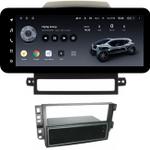 Магнитола для Chevrolet Captiva 2006-2011 (перенос БК вниз) - Teyes LUX ONE ROUND монитор 12.3" 2K QLED на Android 10, Быстрая, CarPlay, 4G SIM-слот