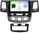 Магнитола для Toyota HiLux 7 2011-2015 - Teyes CC4L-DTS монитор 9" IPS на Android 14, Быстрая, Snapdragon 662, CarPlay, 4G SIM-слот