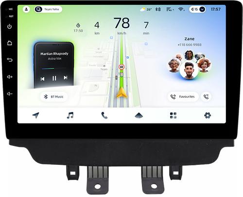 Магнитола для Mazda CX-3 2014-2023 (ШГУ монохром) - Teyes CC4L-DTS монитор 10.1" IPS, Android 14, Быстрая, Snapdragon 662, CarPlay, 4G SIM-слот