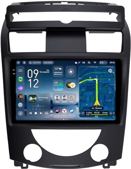 Магнитола для SsangYong Rexton 2 Y250 2007-2012 - Teyes CC4-PRO монитор 10.36" 2K QLED на Android 13, Snapdragon 778G, ИИ, CarPlay, DSP, 4G SIM-слот