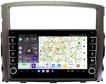 Магнитола для Mitsubishi Pajero 4 2006-2022 - Kuberg OL-9566 (кнопки и крутилки) Android 13, Быстрая, CarPlay, 4G SIM-слот