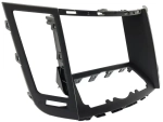Магнитола для Infiniti FX35, FX37, FX50, FX30D S51 2008-2012, QX70 S51 2013-2018 (рамка черная матовая тип 2) - Teyes CC4L монитор 9" IPS на Android 14, Snapdragon 662, CarPlay, 4G SIM-слот