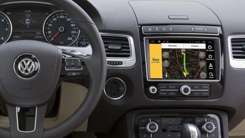 Навигационный блок для Volkswagen Touareg II 2010-2018 (RNS850, все штатные функции и обогревы сохраняются) - Kuberg DZ-217 на Android 9, 2ГБ-32ГБ, SIM-слот