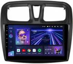 Магнитола для Renault Logan 2, Sandero 2 2014+ (рамка 10) - Teyes CC3L на Android 10, CarPlay, 4G SIM-слот