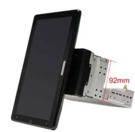 2DIN магнитола с автоматиpованном поворотным экраном 10.1" - Kuberg OL-1036-D на Android 10, 4+64Гб, CarPlay, 4G SIM-слот