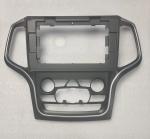 Комплект рамки с разъёмами 10" Jeep Grand Cherokee WK2 2013-2022 взамен 8.4" экрана (большая рамка)