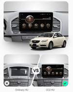 Магнитола для Opel Insignia 2009-2013 (взамен CD300 и CD400) - Kuberg OL-9267 QLed+2K, Android 12, TS10,  CarPlay, 4G SIM-слот
