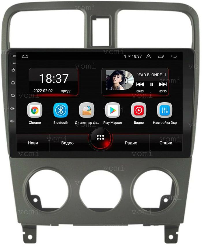 Магнитола для Subaru Forester 2 (SG5) 2002-2007 - AK441R9-MTK Android 10, 8-ядер, 2Гб-32Гб