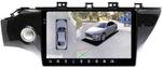 Магнитола для KIA Rio 4, Rio X-Line 2017-2020 (рамка 10 с кнопкой) - FarCar BX1105M-360 монитор 10.36" 2K QLED на Android 13, Быстрая, CarPlay, 4G SIM-слот, 4 камеры в комплекте