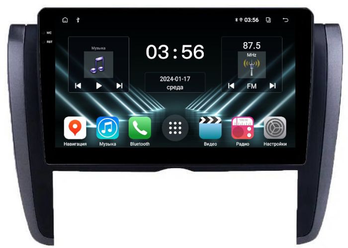 Магнитола для Toyota Allion, Premio T260 2007-2021 - FarCar DX3065M монитор 9.5" IPS на Android 13, 4+64Гб, CarPlay