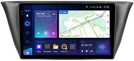 Магнитола для Iveco Daily 3 2014+ (рамка под кожу) - Teyes CC3-2K монитор 9.5" 2K QLED на Android 10, ТОП процессор, CarPlay, 4G SIM-слот