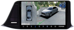 Магнитола для Toyota C-HR 2016-2023 (правый руль, вместо 200x100мм) - Teyes CC3-2K-360 на Android 10, 2K QLED, 6Гб+128Гб, CarPlay, 4G SIM-слот, 4 камеры в комплекте