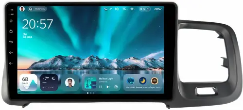 Магнитола для Volvo S60 2 Y20 2010-2018 - Teyes CC4 монитор 9.2" 2K QLED на Android 14, Snapdragon 680, DSP, CarPlay, 4G SIM-слот