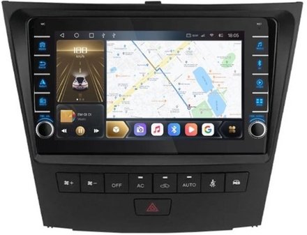 Магнитола для Lexus GS III 2005-2012 - Kuberg OL-9564 (кнопки и крутилки), Android 12, TS10, CarPlay, 4G SIM-слот