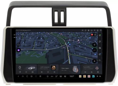 Магнитола для Toyota Land Cruiser Prado 150 2017-2023 - Kuberg OL-1680 QLed+2K, Android 13, UIS7870 (DUDU7), CarPlay, SIM-слот