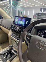Магнитола для Toyota Land Cruiser 200 2015-2021 (с JBL и 360) - RDL-LC200-High монитор 12.3" на Android 12, 8/128Гб, CarPlay, 4G SIM-слот