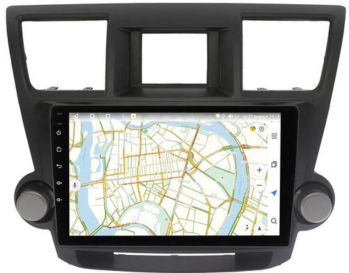 Магнитола для Toyota Highlander 2007-2013 (крутилки декоративные) - Vaycar VA77-0035 на Android 13, 4G SIM-слот
