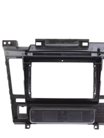 Комплект рамки с разъёмами 9" Nissan Tiida 2004-2013 правый руль графит