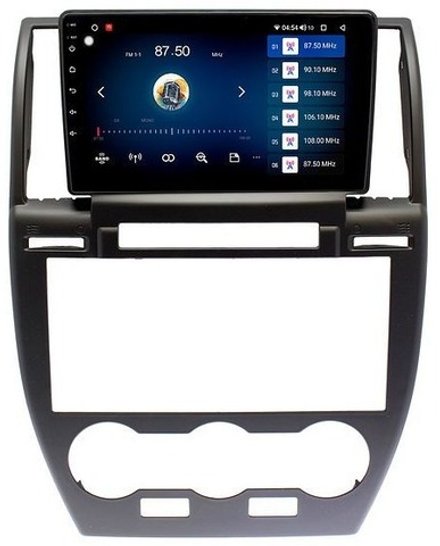 Магнитола для Land Rover Freelander 2 2007-2012 (монохром) - Vaycar VA99-0001 на Android 13, 8-ядер, 2Гб-32Гб, 4G SIM-слот