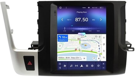 Магнитола для Toyota Highlander 3 XU50 2013-2020 - Teyes TPRO 2 монитор 9.7" QLED в стиле "Тесла" на Android 10, TS10, 4G SIM-слот