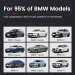 Мультимедиа блок для BMW 2019+ со штатным беспроводным CarPlay - Kuberg ASR-V423W на Android 13, Быстрая, 4G SIM-слот, простое подключение