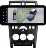 Магнитола для Lada Priora 2007-2013 (рамка черная тип 2) - Teyes LUX ONE 360 монитор 12.3" 2K QLED на Android 10, Быстрая, CarPlay, 4G SIM-слот, 4 камеры в комплекте
