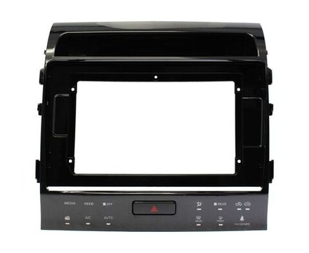 Магнитола для Toyota Land Cruiser 200 2007-2015 (рамка 10, климат на ШГУ) - Kuberg QLed, Android 13, TS20, CarPlay, SIM-слот