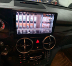 Магнитола для Mercedes-Benz GLK X204 2012-2015 NTG 4.5 - FarCar GX9-9590 монитор 9.5" 2K QLED на Android 14, TS20, 6+128Гб, CarPlay, 4G SIM-слот