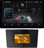 Магнитола для Opel Antara 2006-2015 (перенос БК вниз, черная) - Teyes CC4-PRO монитор 13" 2K QLED на Android 13, Snapdragon 778G, ИИ, CarPlay, DSP, 4G SIM-слот