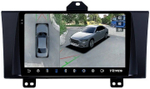 Магнитола для Honda Elysion 2004-2013 - Teyes CC3-2K-360 на Android 10, 2K QLED, 6Гб+128Гб, CarPlay, 4G SIM-слот, 4 камеры в комплекте
