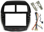 Магнитола для Mitsubishi ASX 2010-2016, Peugeot 4008, Citroen C4 Aircross (рамка с крутилками и кнопками) - Teyes CC2 PLUS на Android 10, ТОП процессор, 4Гб+64Гб, 4G SIM-слот
