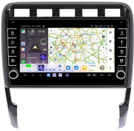 Магнитола для Porsche Cayenne 2002-2010 - Kuberg SF-9146FW (кнопки и крутилки) Android 13, TS20, 6+128Гб, CarPlay, 4G SIM-слот