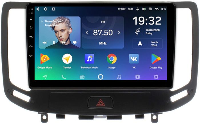 Магнитола для Infiniti G25, G35, G37 2006-2013 - Teyes CC2 PLUS монитор 9" QLED на Android 10, ТОП процессор, 4Гб+64Гб, 4G SIM-слот