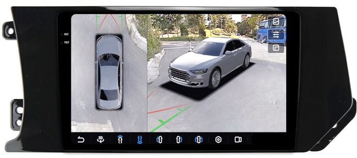 Магнитола для Haval F7, F7x 2019-2022 - FarCar BX3130M-360 монитор 9.5" 2K QLED на Android 13, Быстрая, CarPlay, 4G SIM-слот, 4 камеры в комплекте