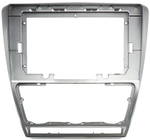 Магнитола для Skoda Octavia A5 2004-2013 (рамка серебро) - Teyes CC3-2K-360 монитор 13" 2K QLED на Android 10, 6Гб+128Гб, CarPlay, 4G SIM-слот, 4 камеры в комплекте