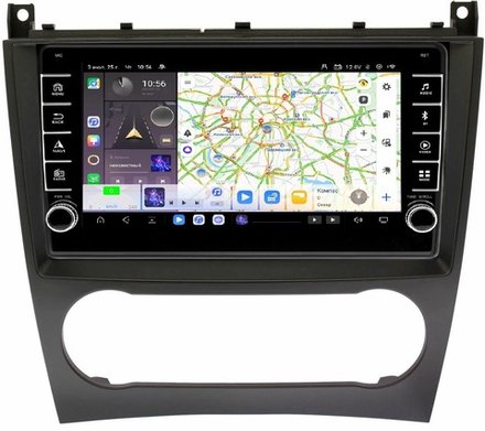 Магнитола для Mercedes-Benz G W463 2000-2006, C-класс W203 2000-2004 - Kuberg OL-9987 (кнопки и крутилки) Android 13, TS20, 6+128Гб, CarPlay, 4G SIM-слот