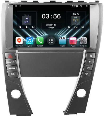 Магнитола для Lexus ES350 XV40 2006-2012 (проводка AB) - FarCar DX9-9657AB монитор 9.5" IPS на Android 13, 4+64Гб, CarPlay