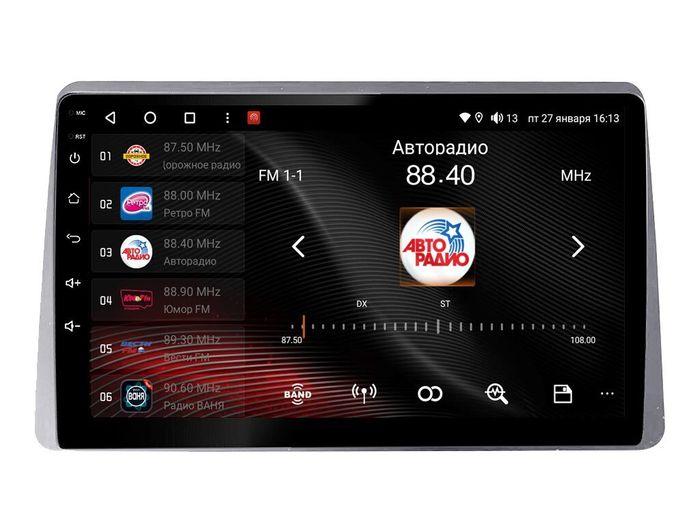 Магнитола для Renault Arkana 2019+ - Vaycar VA63-1219 на Android 13, 8-ядер, 2Гб-32Гб, 4G SIM-слот