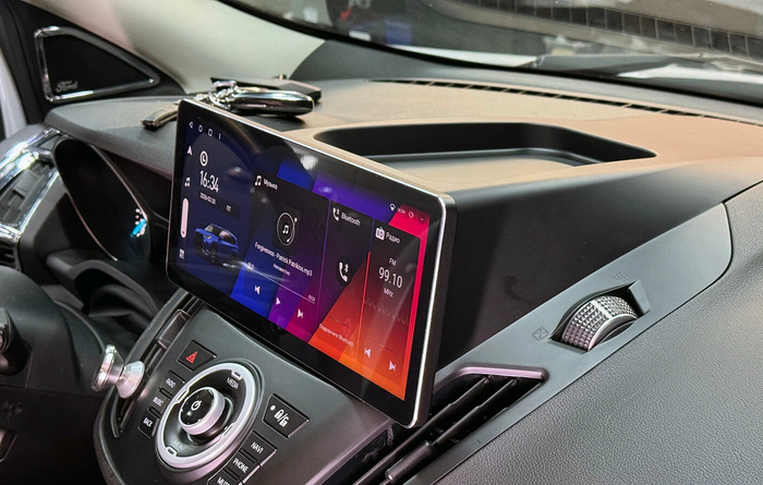 Магнитола для Ford Kuga 2 2013-2019 - Kuberg монитор 12.3" в стиле MERCEDES на Android 13, Быстрая, CarPlay, 4G SIM-слот