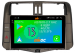 Магнитола для Toyota Land Cruiser Prado 150 2009-2013 - Airoc 2K AU-1114 Android 13, Быстрейшая, SIM-слот