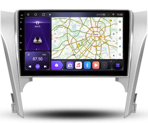 Магнитола для Toyota Camry 50 2011-2014 - Kuberg OL-1607 NPQU QLed, Android 12, TS10, CarPlay, 4G SIM-слот