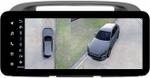 Магнитола для Toyota Camry 30 2001-2006 (рамка графитовая) - Teyes LUX ONE 360 монитор 12.3" 2K QLED на Android 10, Быстрая, CarPlay, 4G SIM-слот, 4 камеры в комплекте
