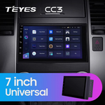 Магнитола для SsangYong Rexton 2 2006-2012 - Teyes CC3 дисплей 7" QLED на Android 10, ТОП процессор, CarPlay, 4G SIM-слот