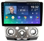 Магнитола для Ford Ranger 2, Mazda BT-50 2007-2011 (серебро) - Teyes CC2 PLUS монитор 9" QLED, Android 10, Быстрая, SIM-слот