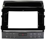 Магнитола для Toyota Land Cruiser 200 2007-2015 (рамка 10, климат на ШГУ) - Kuberg OL-1620-2-ABC QLed, Android 12, Быстрая, CarPlay, 4G SIM-слот